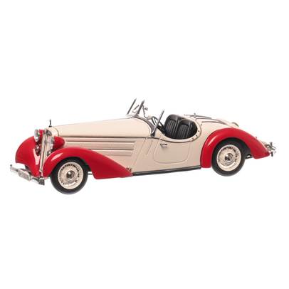 Audi 225 Front Roadster 1935, macheta auto scara 1:18, alb cu rosu, CMC