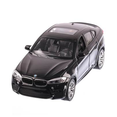 Macheta auto BMW X6 M 2018 scara 1:24 negru Rastar