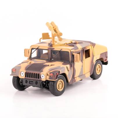 Humvee Starbus Missile, macheta auto scara 1:24, verde