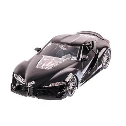 Toyota FT-1 Concept JDM Tuners 2018, macheta auto scara 1:24, negru lucios, window box, Jada Toys
