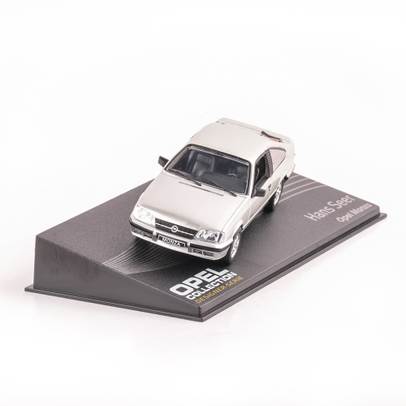 Opel Monza, macheta auto scara 1:43, argintiu