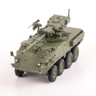 M1128 Stryker 2007, macheta vehicul militar, verde olive, scara 1:72, Magazine Models
