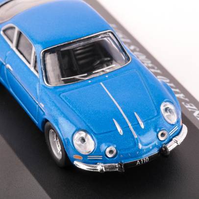 Renault Alpine A110 1300S 1971, macheta auto scara 1:43, albastru, Magazine Models