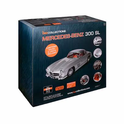 Macheta Mercedes-Benz 300SL Gullwing - kit complet scara 1:8