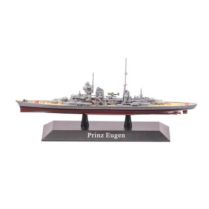 Crucisatorul PRINZ EUGEN 1938, Marina Germana, gri, macheta crucisator la scara 1:1250