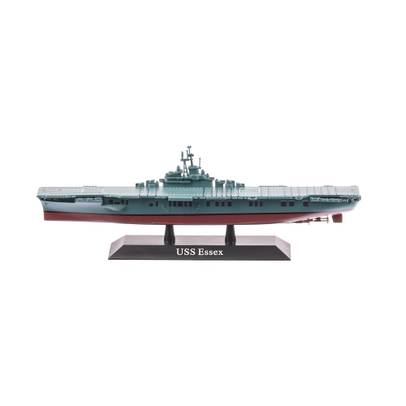 Portavion USS ESSEX 1942, Marina SUA, gri, macheta portavion la scara 1:1250