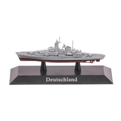 Nava scoala DEUTSCHLAND 1960, Marina Germana, gri, macheta nava de scoala, la scara 1:1250