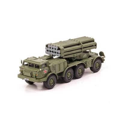 Macheta vehicul militar BM-27 Uragan 1970 verde scara 1:72 Magazine Models