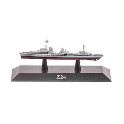Distrugatorul TYPE Z24 1943, Marina Germana, gri, macheta distrugator din clasa Type 1936 A , la scara 1:1250