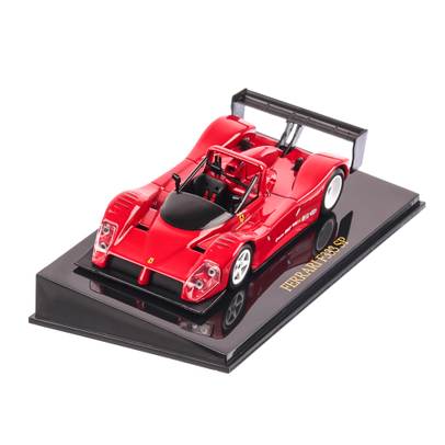Ferrari F333 SP plain body edition, macheta auto scara 1:43, rosu, carcasa plexic, Magazine models