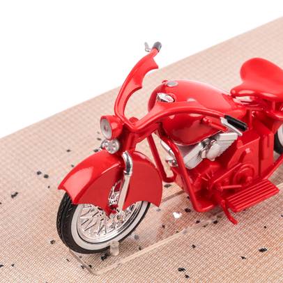 Batmobil - Detective Comics # 233 (Batwoman Bike)-3