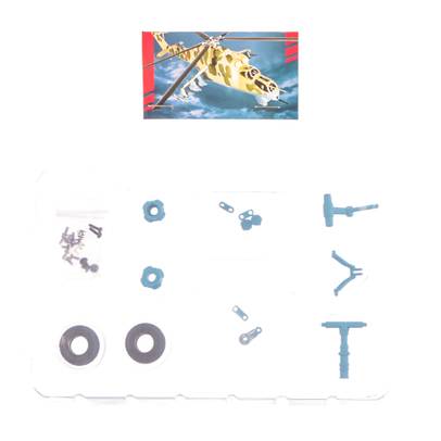 Macheta Elicopterului de asalt MI-24V kit construibil Eaglemoss nr.18