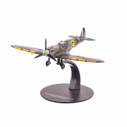 Supermarine Spitfire Mk.V B UK 1942, macheta avion, scara 1:72, camuflaj, Atlas