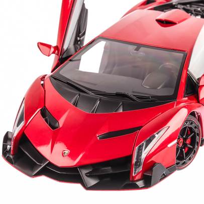 Lamborghini Veneno 2013, macheta auto scara 1:18, visiniu, window box, AUTOart