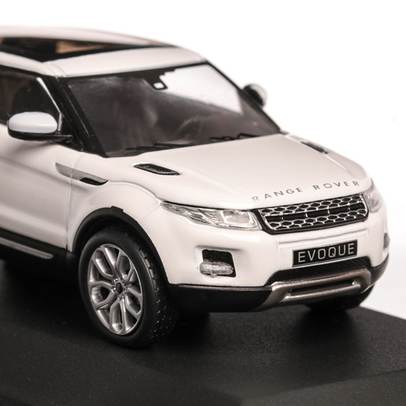Range Rover Evoque Coupe 2011, macheta auto, scara 1:43, alb, WhiteBox