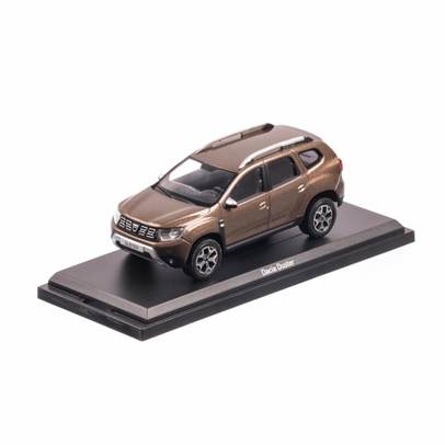 Dacia Duster 2018, macheta auto scara 1:43, maro, window box, Norev