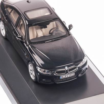 BMW SERIA 4  (F36) GRAN COUPE 2014, macheta auto scara 1:43, NEGRU, window box, Kyosho