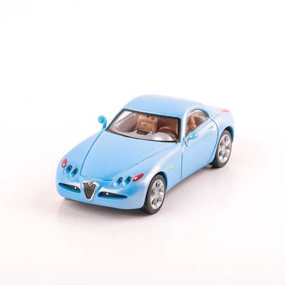 ALFA ROMEO NUVOLA AZZURRO, macheta auto scara1:43, albastru, Magazine Models