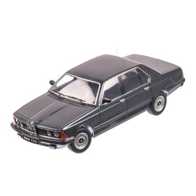 BMW seria 7 E23 1977, serie limitata, macheta auto scara 1:18, negru, KK Scale