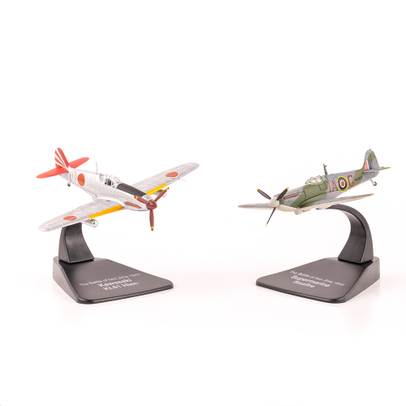 Kawasaki KI.61 HIEN & SUPERMARINE SEAFIRE - BATTLE OF IWO