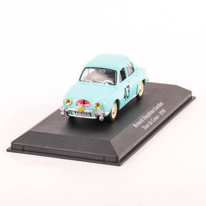 Renault DAUPHINE GORDINI #43 TOUR DE CORSE 1959, scara 1:43, vernil, Magazine models