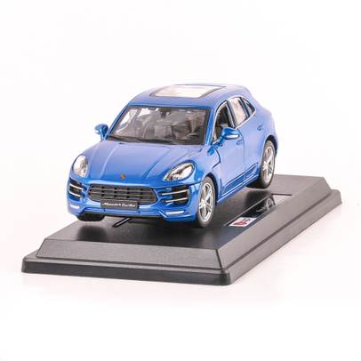 PORSCHE MACAN 2014, scara 1:24, albastru metalizat, BBurago