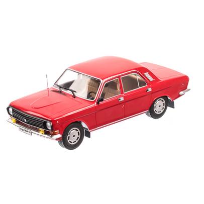 Volga M24 1967, sealed body, macheta auto scara 1:18, rosu, window box, MCG