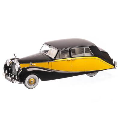 Rolls Royce Silver Wraith Empress by Hooper 1956 , macheta auto scara 1:18, crem cu negru, MCG