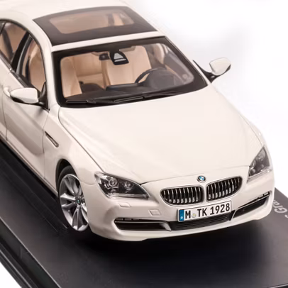BMW 650i GT F06 2012, macheta auto scara 1:18, alb, Paragon