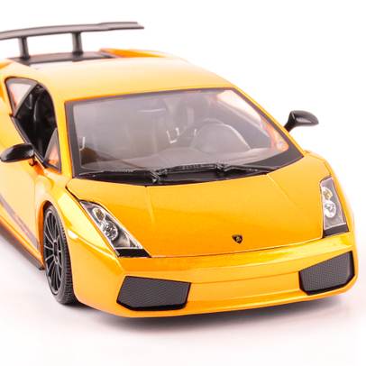 LAMBORGHINI GALLARDO SUPERLEGGERA, scara 1:18, portocaliu, Maisto