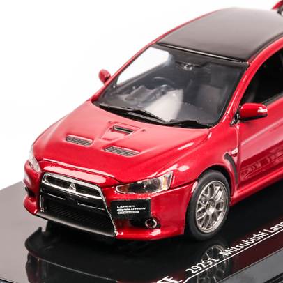 Mitsubishi EVO X  final edition 2012, macheta auto scara 1:43, rosu, window box, Vitesse Sun Star