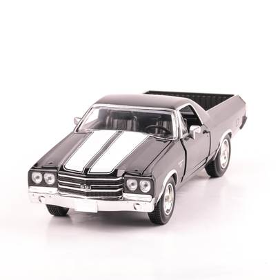 CHEVROLET CAMINO 1970, scara 1:24, negru cu alb, window box, New Ray