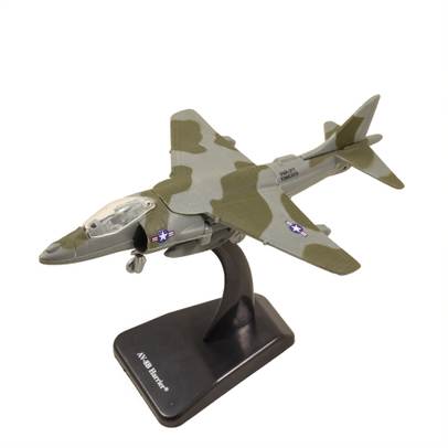 Avion AV 8B Harrier 2003, macheta avion, scara 1:72, camuflaj gri, New Ray