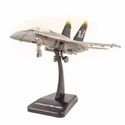 Avion F-18 Hornet Blue Angels 2006, macheta avion, scara 1:72, gri, New Ray