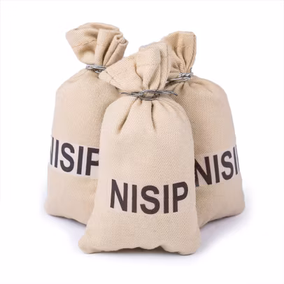 Trei saculeti cu nisip, decorativi, pentru macheta Aro 240