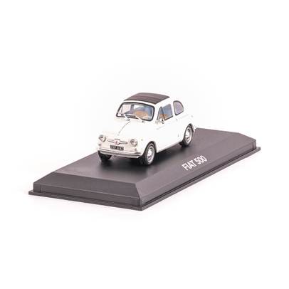 Fiat 500, 1957, scara 1:43, alb, Magazine Models
