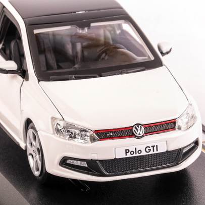 VW POLO MARK 5 GTI, 2014, scara 1:24, alb, BBurago