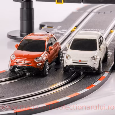 Pista masinute electrice FIAT 500X cu telecomanda