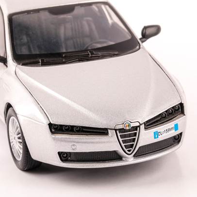 Alfa Romeo 159 SW, macheta auto scara 1:24, argintiu, Motor Max