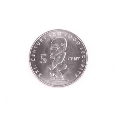 Bani de pe mapamond nr.47 - 10 LIRE ITALIA - 5 CENTI INSULELE COOK