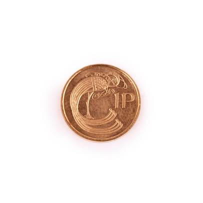 Bani de pe mapamond nr.49 - 1 PENNY IRLANDA - 10 LIRE TURCIA