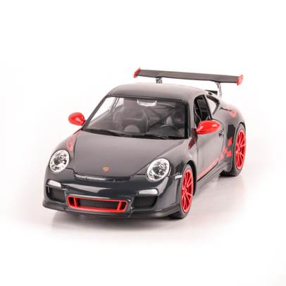 PORSCHE 911 GT3 RS 997 2010 scara 1:24, gri, Lucky road legends
