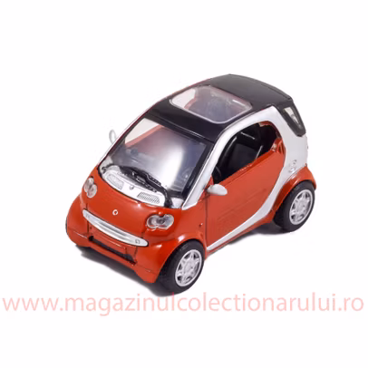 Smart Fortwo 2007, macheta auto, scara 1:43, rosu, New Ray