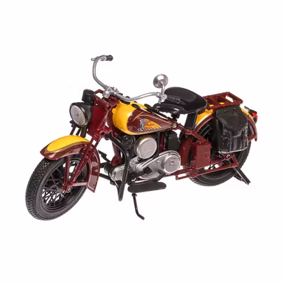 Indian Chief 1935, macheta motocicleta, scara 1:12, visiniu, New Ray