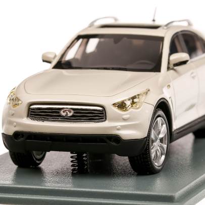 Infiniti FX50S 2010, macheta suv, scara 1:43, alb, Neo