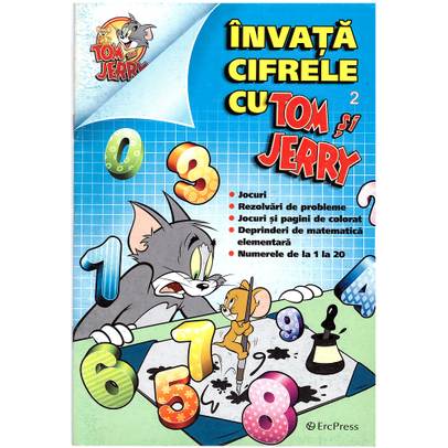 Invata cifrele cu Tom si Jerry