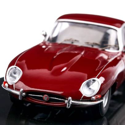 Jaguar e-Type 1963, scara 1:43, visiniu, Ixo