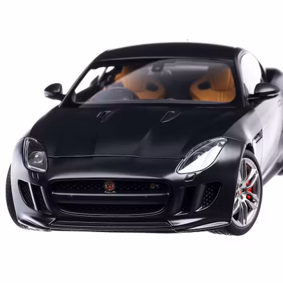 Jaguar F-Type R Coupe 2015,macheta  auto, scara 1:18, negru, AutoArt