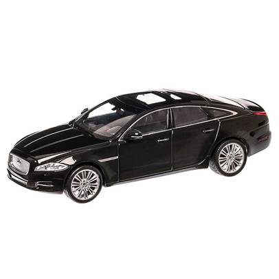 Jaguar XJ 2010, macheta auto, scara 1:24, negru, Welly