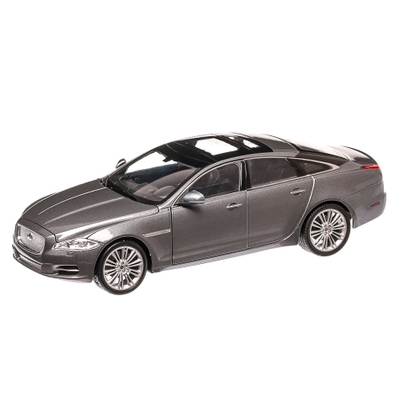 Jaguar XJ 2010, macheta auto, scara 1:24, gri, Welly